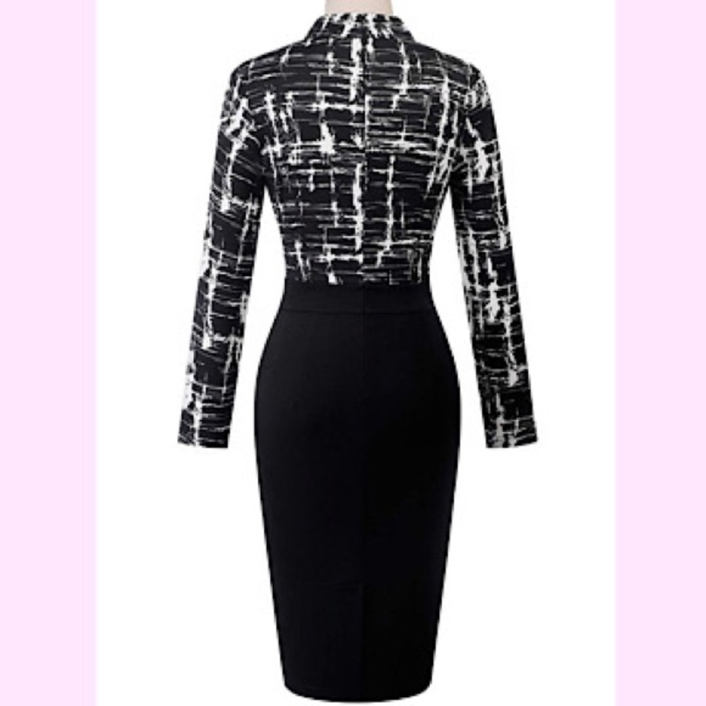 🆕 Women's Long Sleeve Business/Church Dress - Picture 2 of 3